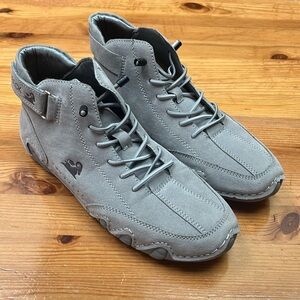 Dbeck Ankle Comfort Boots Shoes Women's Size 39 (8) grey